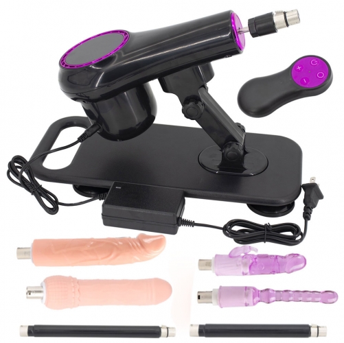 FREDORCH Dildo - Automatic Retractable Sex Machine, Automatic Dildo Insertion Device with Adjustable Mode, 3XLR Connector Sex Toy for Women and Men