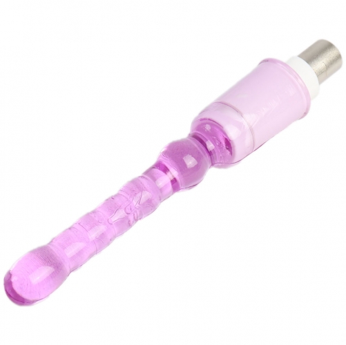FREDORCH 7.08" 3XLR Connector Beaded Anal Dildo Adapter Attachment Masturbator for Basic 3XLR Sex Machine C16