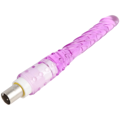 FREDORCH 7.48" 3XLR Connector Beaded Anal Dildo Adapter Attachment Masturbator for Basic 3XLR Sex Machine C17