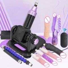 FREDORCH Dildo Automatic Wireless Control Sex Machine For Senior Player Thruster With 8 Attachments