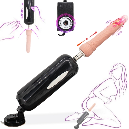 FREDORCH Sex Machine Thrusting Dildo Adult Sex Toys for Women Men G Spot Clitoral Anal Play, Dildo Machine Thrust Big Suction Cup Anal Toys for Couple
