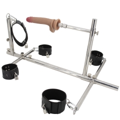 FREDORCH Large Kneeling Bondage Bed Metal Frame Sex Furnitures Love Chairs Adult Erotic Games BDSM Bondage Restraints Toys For Women Men
