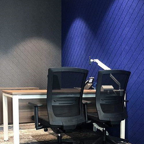 Carved sound absorption polyester fiber acoustic wall panels made by ...