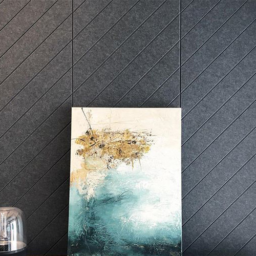 Carved sound absorption polyester fiber acoustic wall panels made by ...