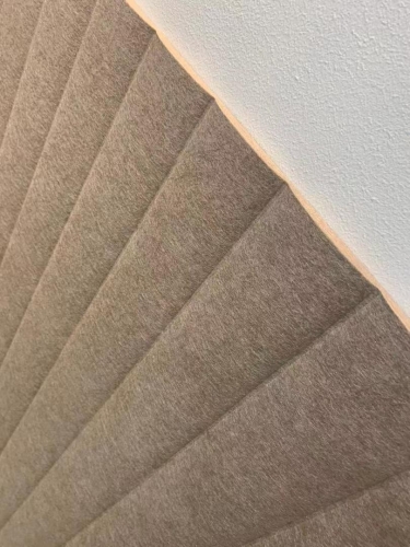 Pet Panel Cladding China factory 3D Embossed Pet acoustic wall cladding panels