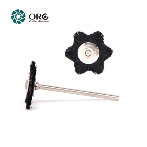 Miniature Brush-Hexagon Star Brush-Black Bristle