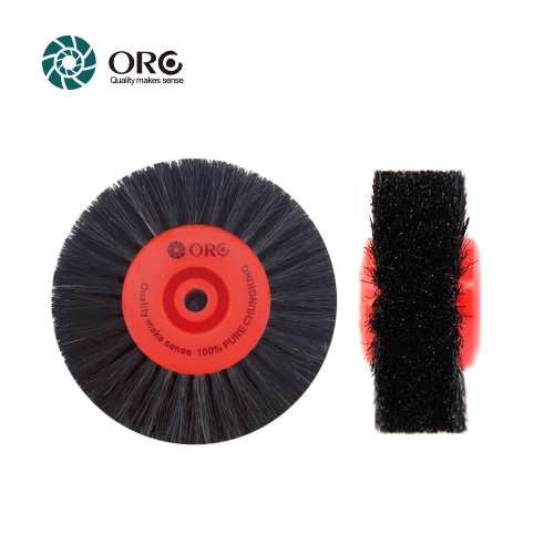 Plastic Red-Hub Bristle Brush-Straight 6C 78mm