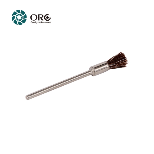 Miniature Brush-Polishing Pen-Brush-Grey Horse Hair