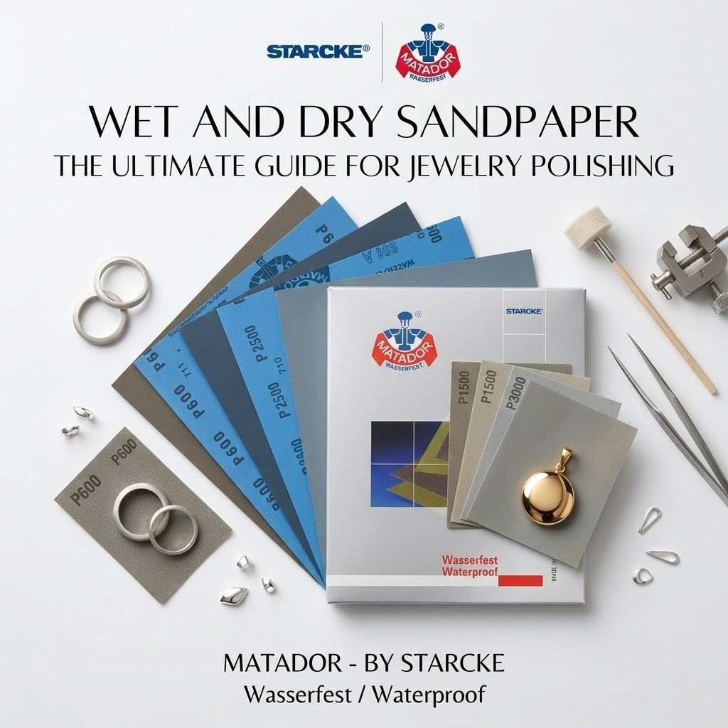 How to Use Wet and Dry Sandpaper for Jewelry Polishing