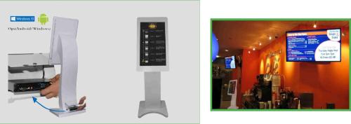 Interactive Touch Kiosk 32" 43" OP-IK001