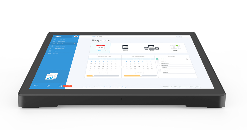 10.1" Table Interactive Digital Signage