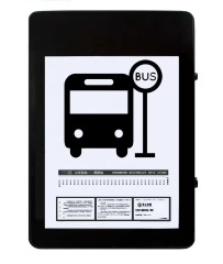 Outdoor 13.3inch E-ink Bus Display
