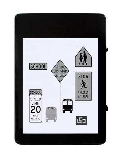 Outdoor 13.3inch E-ink Bus Display
