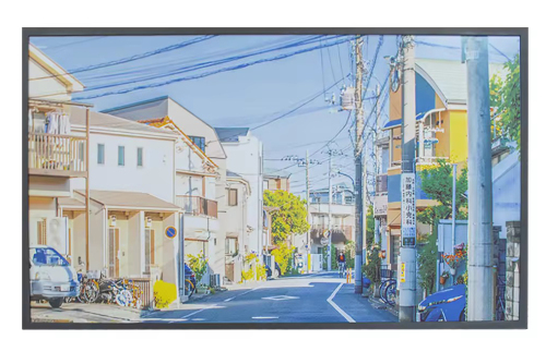 31.5 inch Landscape Spectra 6 Colors E-ink Digital Signgae