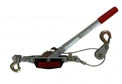 HAND PULLER WITH GEAR AND HOOKS