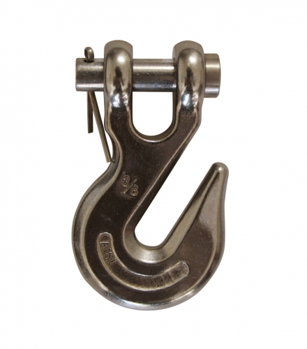 STAINLESS STEEL CLEVIS GRAB HOOK, AISI304 OR AISI316