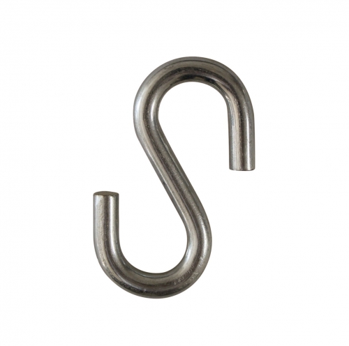 STAINLESS STEEL S LIGHT HOOK, AISI304 OR AISI316