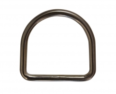 STAINLESS STEEL WELDED D RING, AISI304 OR AISI316