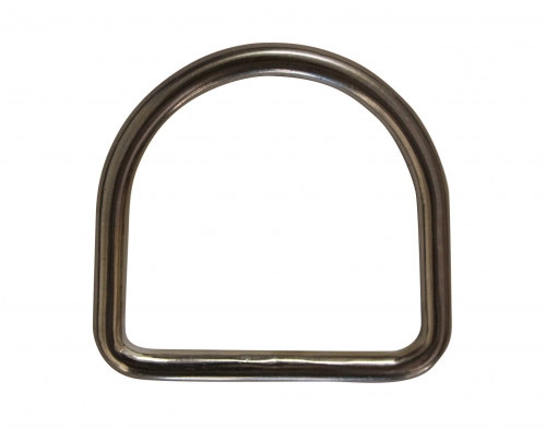 STAINLESS STEEL WELDED D RING, AISI304 OR AISI316