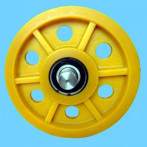 Customized small plastic wheels for auto cars any plastic wheel pulley with gear accept special size/popular in American