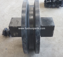 Front Idler Rollers Undercarriage Parts For Fushun QUY80 Crawler Crane