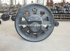 Front Idler Pulleys Undercarriage Parts For FUWA QUY50 Crawler Crane