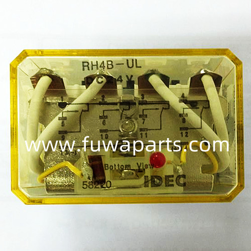 Electronic Plug-in Relay for FUWA XCMG Crane Control Panel