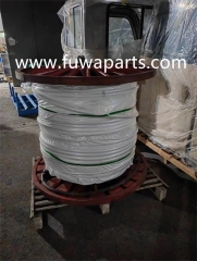 Main/Aux Hoist Rope for ZOOMLION crane, ZCC2600,QUY260,00663408200000000,28mm,25*K7,1960N/mm².