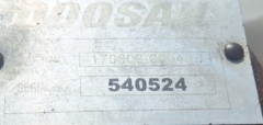 Doosan DX225LCA Swing Motor for Doosan Excavator 170303 000498 MYEC1041