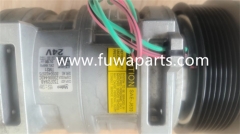 Valeo brandTM21 24V 127/8pk AC compressor using on SANY XCMG cranes