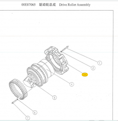 XCMG QUY50, QUY55 Drive Wheel,Sprocket,170101543.QUY70,QUY75, 11423072,Drive Sprocket.