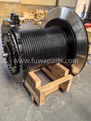 FUWA FWX55 crawler crane main winch reducer assy, QJB400 reducer.