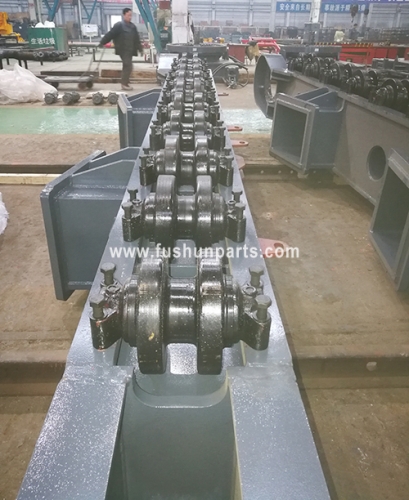 SANY SCC2000A, track assy,14459921.Guide Wheel,21001003.Upper Roller,21006109.Support Roller,21007098.Drive Wheel,14083944.