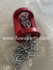 ZOOMLION Crane ZCC5800,1021402308,Hoisting limit switch.L=5, P/N: 1999900014 ,Hoisting limit weight assy.