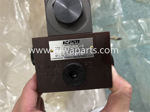 FUWA,SANY using KAWASAKI valve block, CVB160L-1, MF1W160.solenoid DE6P-30-204-WD24.