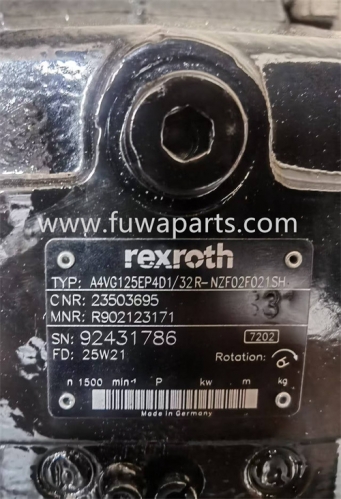Hydraulic Pump, Rexroth.A4VG125EP4D1/32R-NZF