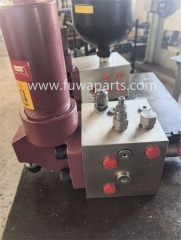 FUWA QUY250,Hydraulic valve block,WF1-1 WF2-1,WF3-7, Q25012-3-4/0 (for cooling system pipe),Q25012-1-1/0 ,for FUWA QUY250 Crawler Crane.