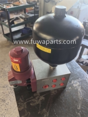 FUWA QUY250,Hydraulic valve block,WF1-1 WF2-1,WF3-7, Q25012-3-4/0 (for cooling system pipe),Q25012-1-1/0 ,for FUWA QUY250 Crawler Crane.