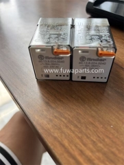 finder 60.13.8.024.0040 24 VAC coil and 10A range of contactWith BASE 11 pin and rounded. Finder, 55.34.8.024.0054 24vAc coil and 7A range of contact With base 14 pin.