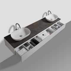 Aifol New Design Mirror Board Modern Bathroom Wash Basin 72
