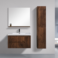 Aifol  New fashion Wall Mounted Single Sink 36" Bathroom Vanity Cabinet