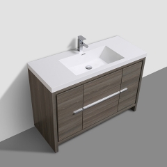Aifol 48 inch Luxury Floor Soft Closing Melamine Bathroom Furniture