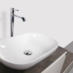 Aifol  New Design 60-inch MDF Single Sink Wall Mounted Bathroom Vanity