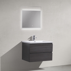Aifol 30 Inch Elegant Melamine Hotel Wash Basin Bathroom Furniture Set