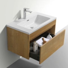 Beyond 32 inch Wall Mounted Floating Single Basin Vanities