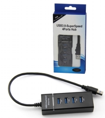 4-Port 3.0 Hub Expander USB 3.0 HUB High Speed Multi USB Ports Splitter for PS4 /PS4 Pro /PS4 Slim /Xbox ONE /Xbox One S /PC