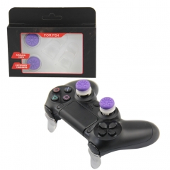 PS4 Controller  Extended button Kit Purple+Transparent color