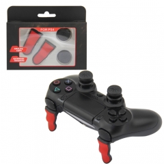PS4 Controller Extended TRIGGER Button Kit/Red+Black