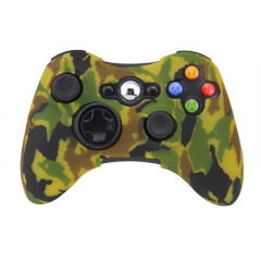 XBOX 360 Controller Silicon Case/Camouflage yellow+green