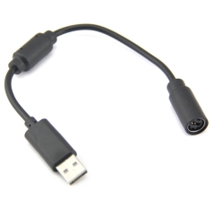 XBOX 360 Controller Extension Cable/PP Bag/Black